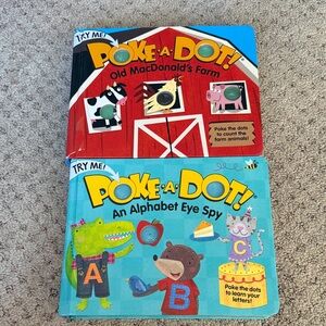 POKE A DOT BOOK LOT